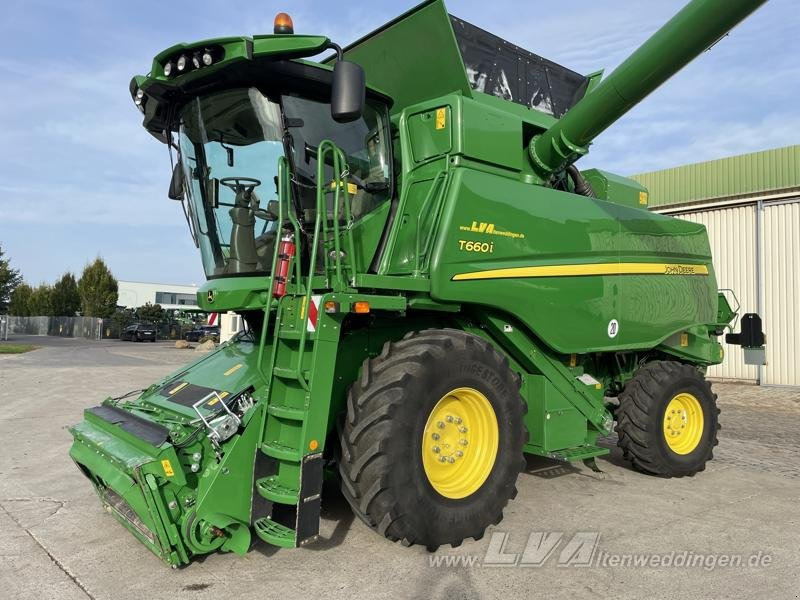 John Deere T660i - Máy gặt đập: hình 1 John Deere T660i - Máy gặt đập: hình 1