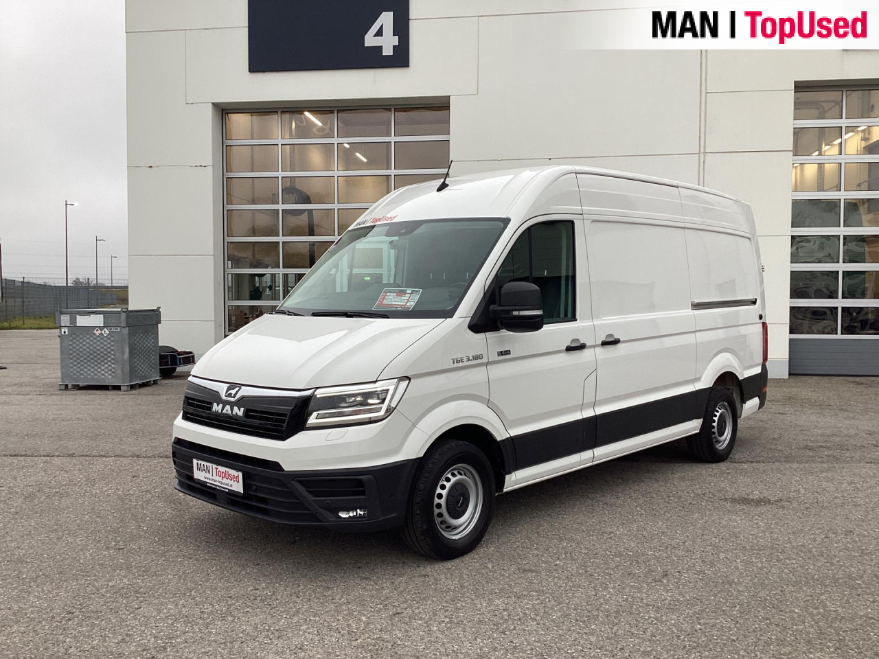 MAN TGE 3.180 4X4 SB - Xe van chở hàng: hình 1 MAN TGE 3.180 4X4 SB - Xe van chở hàng: hình 1