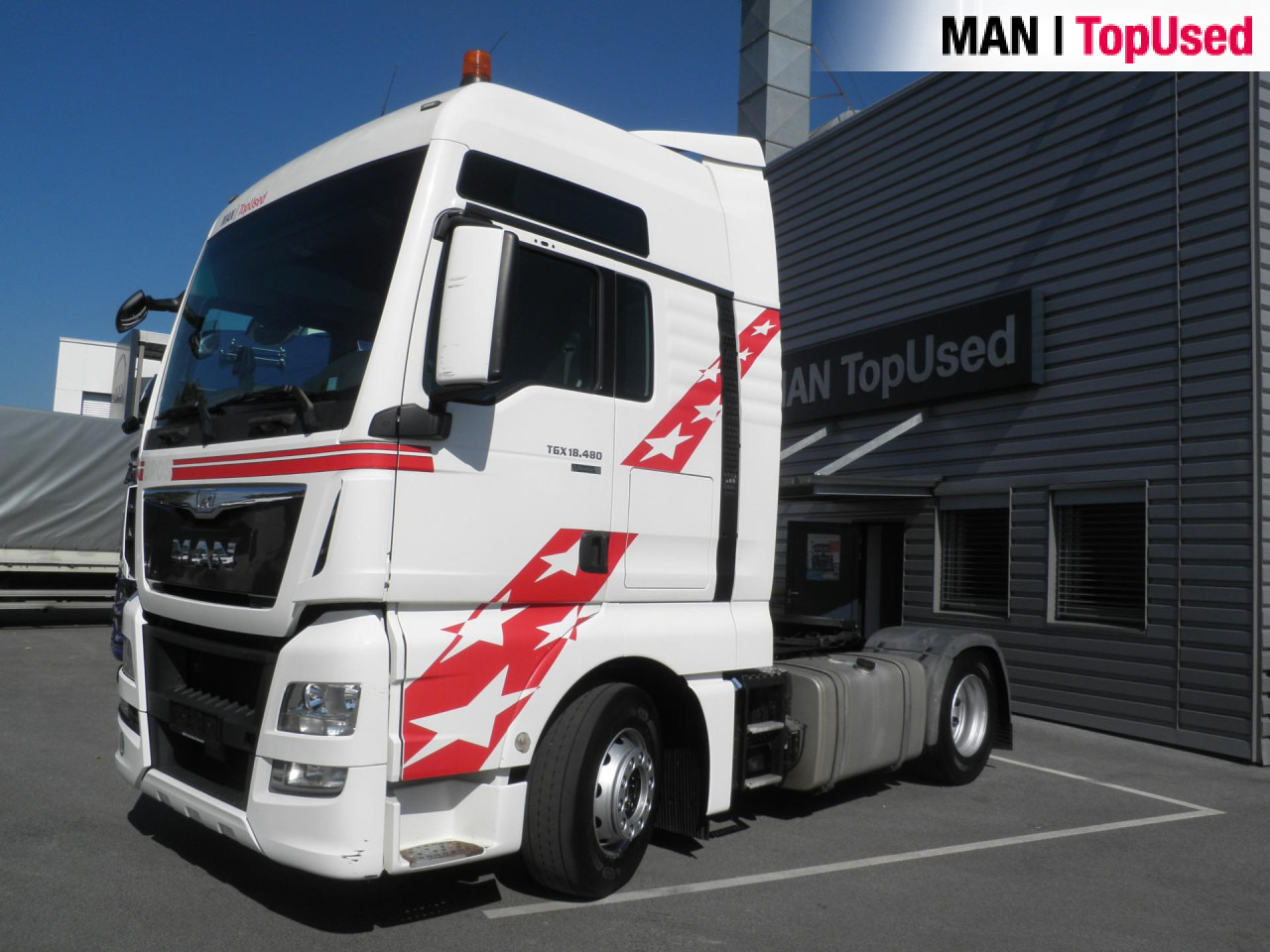 MAN TGX 18.480 4X2 BLS - Xe đầu kéo: hình 1 MAN TGX 18.480 4X2 BLS - Xe đầu kéo: hình 1