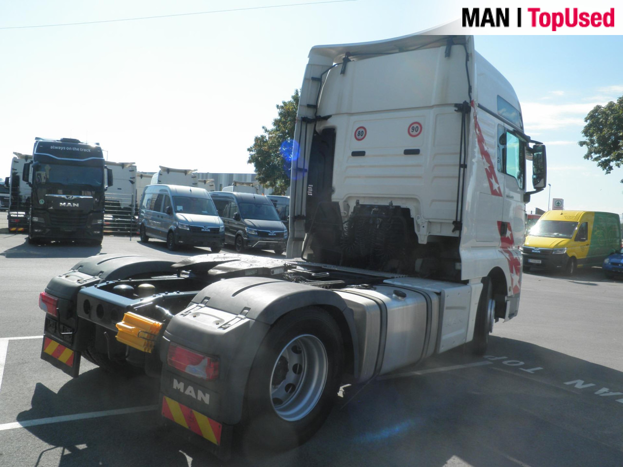 MAN TGX 18.480 4X2 BLS - Xe đầu kéo: hình 4 MAN TGX 18.480 4X2 BLS - Xe đầu kéo: hình 4