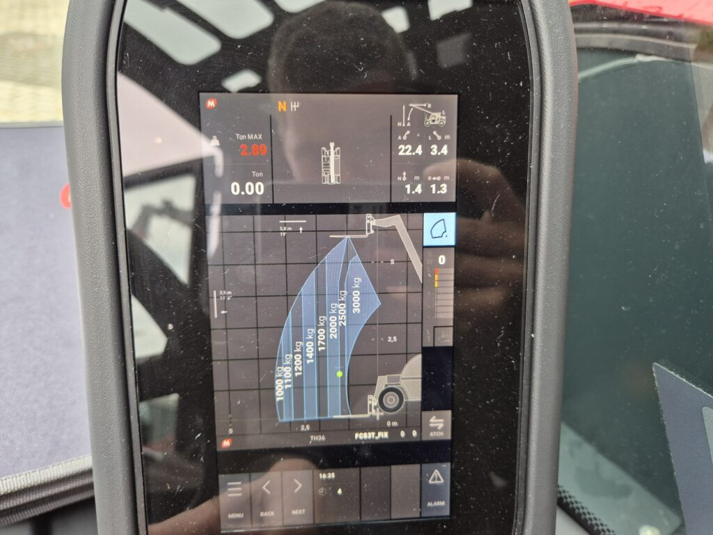 MAGNI TH 3.6 - Xe nhấc hình viễn vọng kính: hình 5 MAGNI TH 3.6 - Xe nhấc hình viễn vọng kính: hình 5