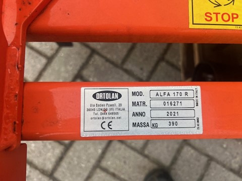 ORTOLAN ALFA 170 harrow (12333) - Thiết bị xới đất: hình 2 ORTOLAN ALFA 170 harrow (12333) - Thiết bị xới đất: hình 2