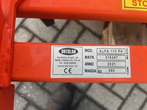 ORTOLAN ALFA 170 harrow - Thiết bị xới đất: hình 3 ORTOLAN ALFA 170 harrow - Thiết bị xới đất: hình 3