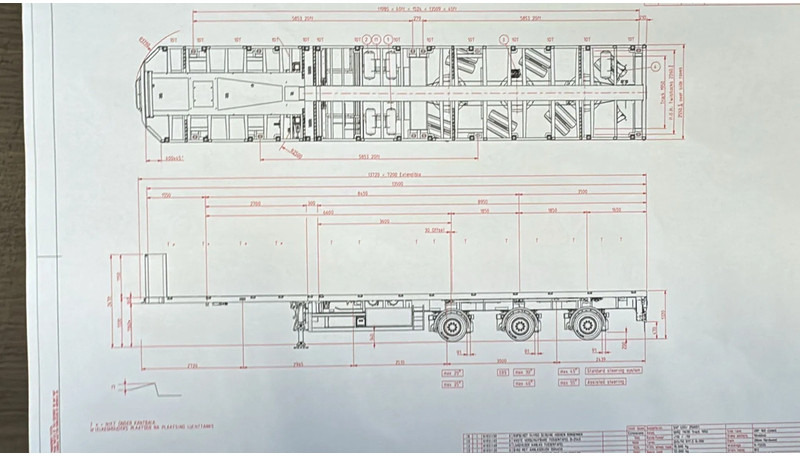 Broshuis 3 AOU 48 | FULL STEERING | RADIOGRAPH | EXTENDABLE 7200 MM - Sơ mi rơ moóc thùng lửng/ Phẳng: hình 2 Broshuis 3 AOU 48 | FULL STEERING | RADIOGRAPH | EXTENDABLE 7200 MM - Sơ mi rơ moóc thùng lửng/ Phẳng: hình 2