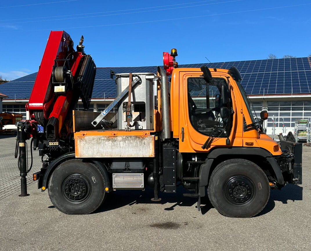 Unimog 400 - U400 405 25177 mit Wechselkran Merced - Tiện ích/ Xe đặc dụng: hình 3 Unimog 400 - U400 405 25177 mit Wechselkran Merced - Tiện ích/ Xe đặc dụng: hình 3