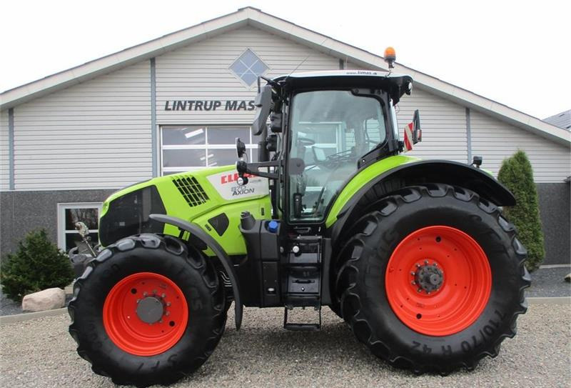 Máy cày Claas AXION 870 CMATIC med frontlift og front PTO, GPS: hình 1