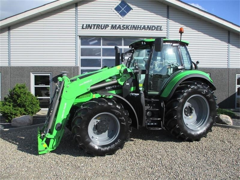 Deutz-fahr Agrotron 6165 RcShift Med frontlæsser og frontlift - Máy cày: hình 1 Deutz-fahr Agrotron 6165 RcShift Med frontlæsser og frontlift - Máy cày: hình 1