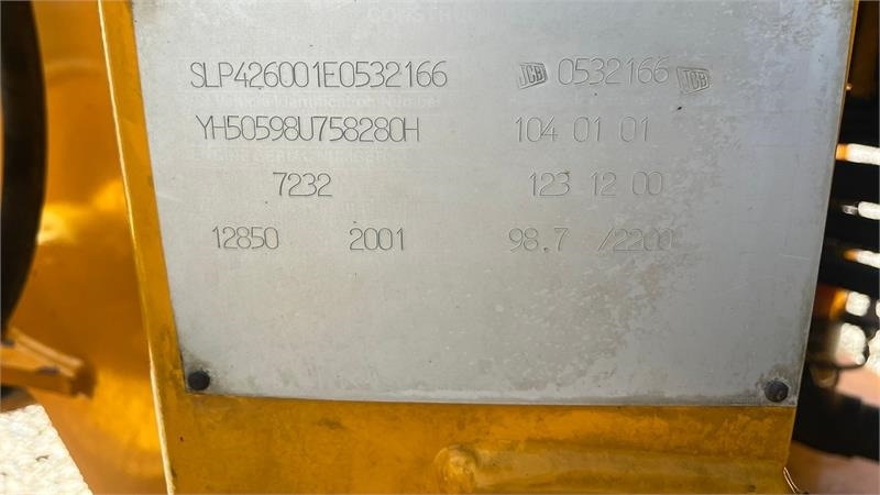 JCB 426 med traktor dækmontering og hurtigskifte samt - Máy xúc lật bánh lốp: hình 3 JCB 426 med traktor dækmontering og hurtigskifte samt - Máy xúc lật bánh lốp: hình 3