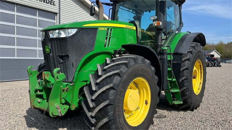 John Deere 7280R Næsten nye dæk, Autopower og frontlift - Máy cày: hình 2 John Deere 7280R Næsten nye dæk, Autopower og frontlift - Máy cày: hình 2