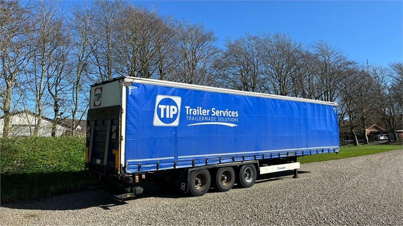 Krone Sættevogn med lift i bag SDP 27 eLB4-CS med lift i - Sơ mi rơ moóc mui bạt: hình 3 Krone Sættevogn med lift i bag SDP 27 eLB4-CS med lift i - Sơ mi rơ moóc mui bạt: hình 3