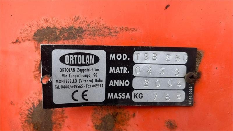 Ortolan TSB 250 Med hydraulisk sideforskydning - Máy cắt cỏ: hình 2 Ortolan TSB 250 Med hydraulisk sideforskydning - Máy cắt cỏ: hình 2
