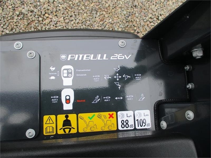 Máy xúc lật mini gấp khúc Pitbull X24-26V med lyspakke, 400mm hjulmontering og pall: hình 10