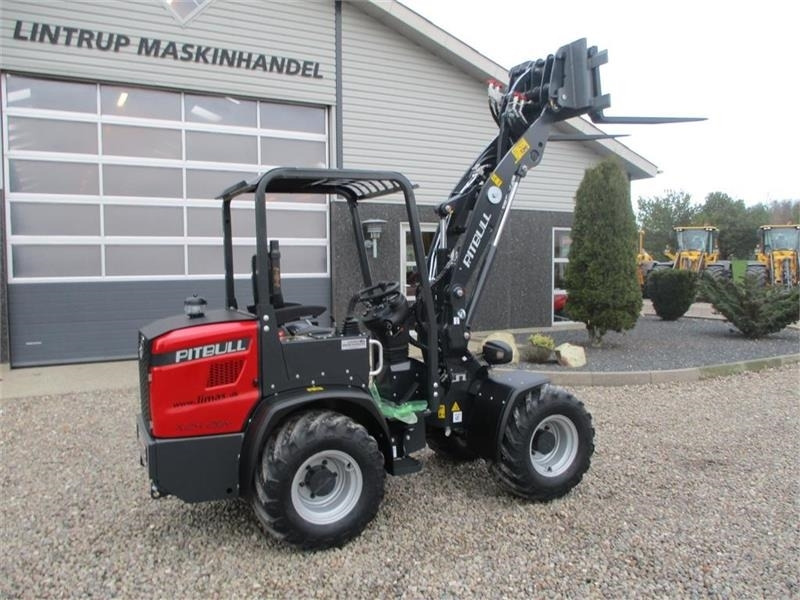 Máy xúc lật mini gấp khúc Pitbull X24-26V med lyspakke, 400mm hjulmontering og pall: hình 20
