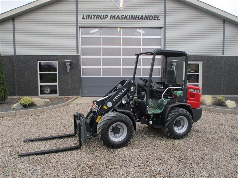 Máy xúc lật mini gấp khúc Pitbull X24-26V med lyspakke, 400mm hjulmontering og pall: hình 7