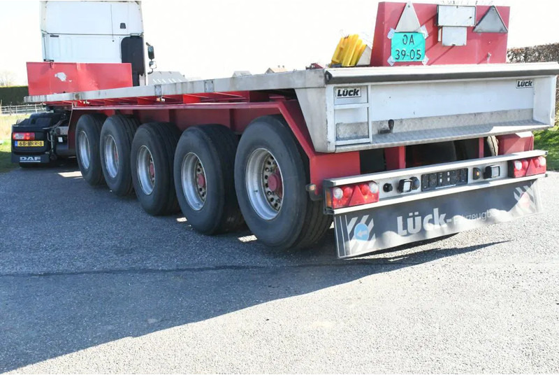 LUECK SPR75/5 5 achse BALLAST TRAILER 3x STEERAXLE!! - Sơ mi rơ moóc thùng lửng/ Phẳng: hình 4 LUECK SPR75/5 5 achse BALLAST TRAILER 3x STEERAXLE!! - Sơ mi rơ moóc thùng lửng/ Phẳng: hình 4