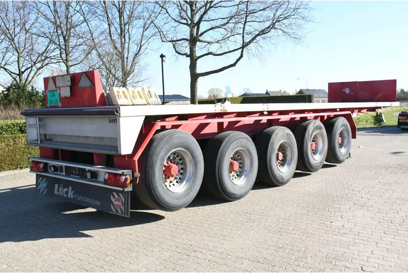 LUECK SPR75/5 5 achse BALLAST TRAILER 3x STEERAXLE!! - Sơ mi rơ moóc thùng lửng/ Phẳng: hình 5 LUECK SPR75/5 5 achse BALLAST TRAILER 3x STEERAXLE!! - Sơ mi rơ moóc thùng lửng/ Phẳng: hình 5