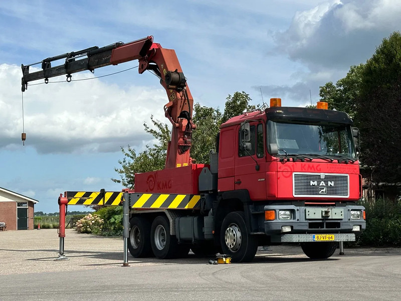 MAN F16 25.502 V10 PALFINGER PK52000 52TM CRANE/GRUE/WINCH!! ELECTRO PACK!!6x4!! - Xe cẩu tự hành: hình 1 MAN F16 25.502 V10 PALFINGER PK52000 52TM CRANE/GRUE/WINCH!! ELECTRO PACK!!6x4!! - Xe cẩu tự hành: hình 1