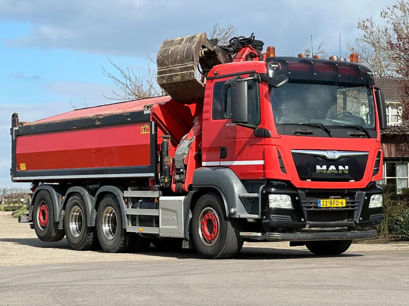 MAN TGS 35.400 8X4 TRIPLE!! EURO6!! Z-KRAAN/KIPPER!!TOP!! - Xe ben, Xe cẩu tự hành: hình 2 MAN TGS 35.400 8X4 TRIPLE!! EURO6!! Z-KRAAN/KIPPER!!TOP!! - Xe ben, Xe cẩu tự hành: hình 2