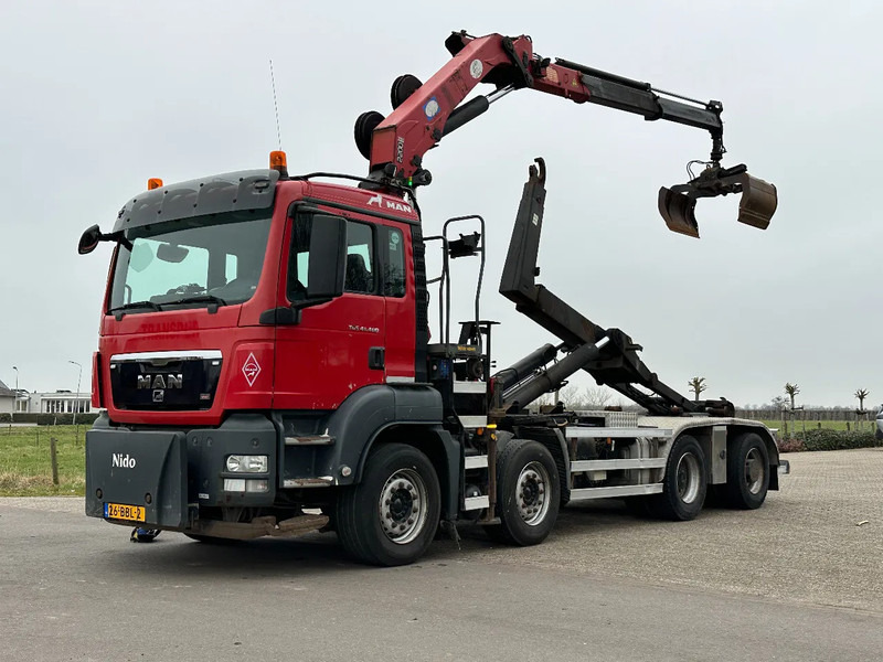MAN TGS 41.400 8X4 WIDESPREAD!!HMF 22TM KRAAN/HAAK!!TOP!! - Xe tải nâng móc, Xe cẩu tự hành: hình 5 MAN TGS 41.400 8X4 WIDESPREAD!!HMF 22TM KRAAN/HAAK!!TOP!! - Xe tải nâng móc, Xe cẩu tự hành: hình 5