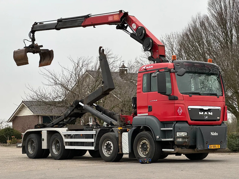 MAN TGS 41.400 8X4 WIDESPREAD!!HMF 22TM KRAAN/HAAK!!TOP!! - Xe tải nâng móc, Xe cẩu tự hành: hình 1 MAN TGS 41.400 8X4 WIDESPREAD!!HMF 22TM KRAAN/HAAK!!TOP!! - Xe tải nâng móc, Xe cẩu tự hành: hình 1