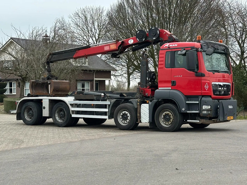 MAN TGS 41.400 8X4 WIDESPREAD!!HMF 22TM KRAAN/HAAK!!TOP!! - Xe tải nâng móc, Xe cẩu tự hành: hình 4 MAN TGS 41.400 8X4 WIDESPREAD!!HMF 22TM KRAAN/HAAK!!TOP!! - Xe tải nâng móc, Xe cẩu tự hành: hình 4