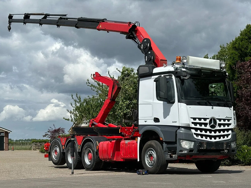 Mercedes-Benz Arocs 3251 8x4 TRIPLE!!26TM KRAAN/HAAK!!EURO6!!TOP! - Xe tải nâng móc, Xe cẩu tự hành: hình 1 Mercedes-Benz Arocs 3251 8x4 TRIPLE!!26TM KRAAN/HAAK!!EURO6!!TOP! - Xe tải nâng móc, Xe cẩu tự hành: hình 1