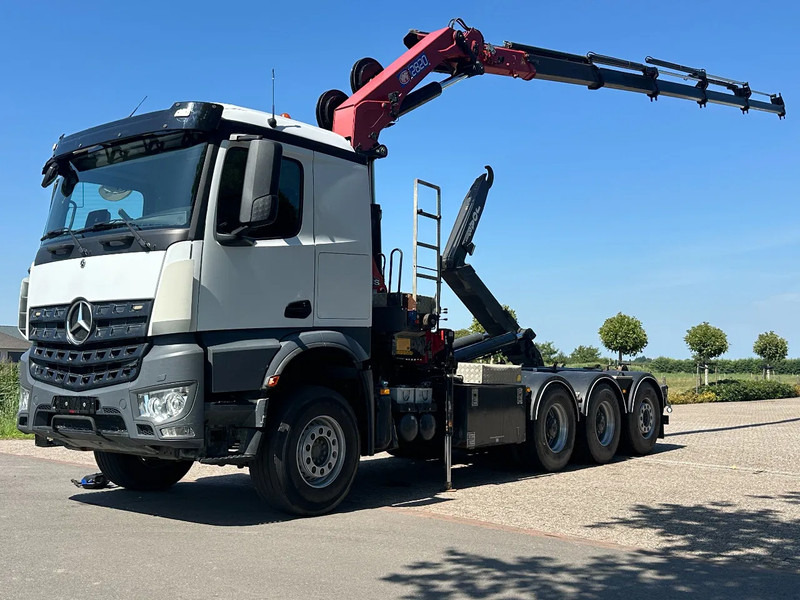 Mercedes-Benz Arocs 3251 8x4 TRIPLE!!28TM KRAAN/HAAK!!EURO6!!TOP! ZERO EMISSIE 2030!! - Xe tải nâng móc, Xe cẩu tự hành: hình 5 Mercedes-Benz Arocs 3251 8x4 TRIPLE!!28TM KRAAN/HAAK!!EURO6!!TOP! ZERO EMISSIE 2030!! - Xe tải nâng móc, Xe cẩu tự hành: hình 5