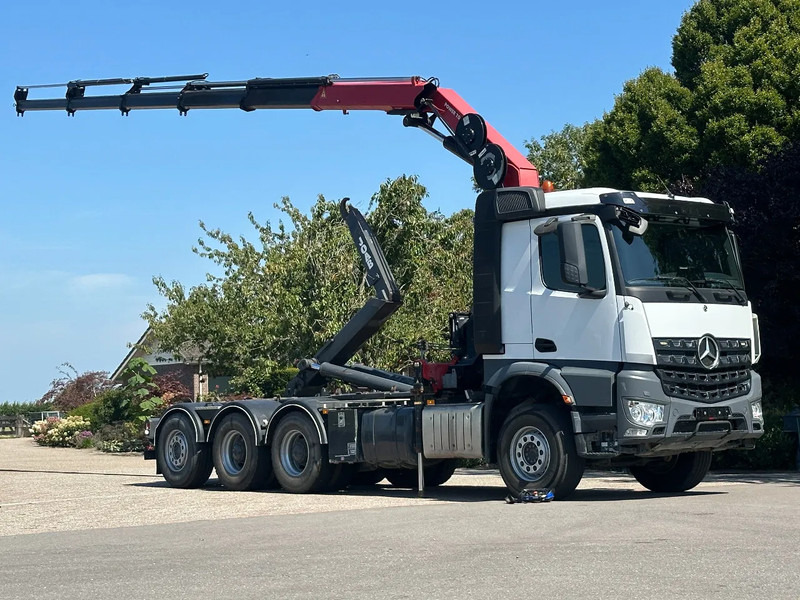 Mercedes-Benz Arocs 3251 8x4 TRIPLE!!28TM KRAAN/HAAK!!EURO6!!TOP! ZERO EMISSIE 2030!! - Xe tải nâng móc, Xe cẩu tự hành: hình 1 Mercedes-Benz Arocs 3251 8x4 TRIPLE!!28TM KRAAN/HAAK!!EURO6!!TOP! ZERO EMISSIE 2030!! - Xe tải nâng móc, Xe cẩu tự hành: hình 1