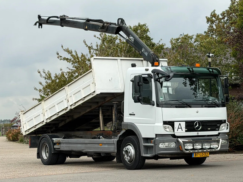 Mercedes-Benz Atego 1218 KRAAN/KIPPER!!MANUELL!! - Xe ben, Xe cẩu tự hành: hình 1 Mercedes-Benz Atego 1218 KRAAN/KIPPER!!MANUELL!! - Xe ben, Xe cẩu tự hành: hình 1