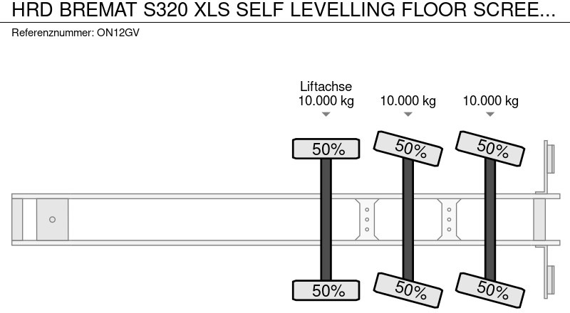 Sơ mi rơ moóc HRD BREMAT S320 XLS SELF LEVELLING FLOOR SCREED CHAPE CEMENT/MORTEL/SCREED/MORTAR/ESTRICH/CONCRETE MACHINE!!: hình 20