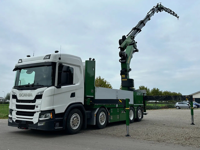 Xe cẩu tự hành Scania G500 NGS 8X2 !!EURO6!!21DKM!! 2022!! PALFINGER 65TM/JIB/LIER/WINCH!!TOP!!ROOF/DACH/MONTAGE!!MANUTENTION!! CRANE!!GRUE!!: hình 6