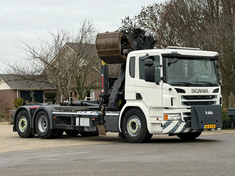 Scania P320 Z-KRAAN/RADIO REMOTE!!HAAK!!TOP 2017!!EURO6!! ZERO EMISSIE 2030!! - Xe tải nâng móc, Xe cẩu tự hành: hình 4 Scania P320 Z-KRAAN/RADIO REMOTE!!HAAK!!TOP 2017!!EURO6!! ZERO EMISSIE 2030!! - Xe tải nâng móc, Xe cẩu tự hành: hình 4