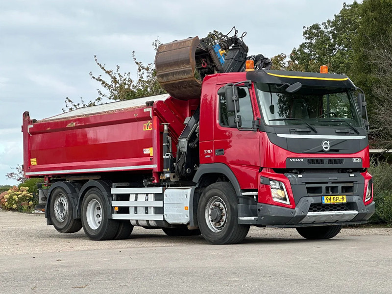 Volvo FMX 330 EURO6!!6X4!!VOORAS AANGEDREVEN!!Z-Kraan/KIPPER!! - Xe ben, Xe cẩu tự hành: hình 5 Volvo FMX 330 EURO6!!6X4!!VOORAS AANGEDREVEN!!Z-Kraan/KIPPER!! - Xe ben, Xe cẩu tự hành: hình 5