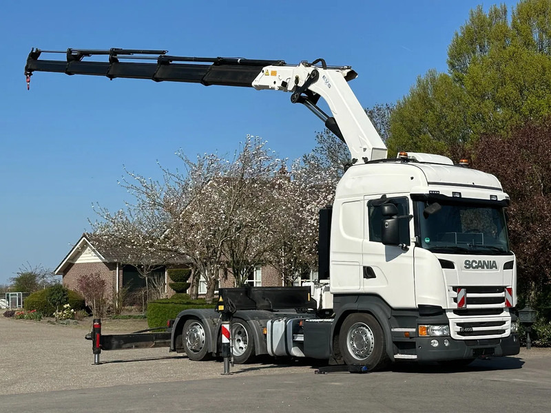 Scania R450 6x2 !!TRACTOR!!!CRANE/GRUE/HMF 50TM!!TOP!EURO6!! - Xe đầu kéo: hình 3 Scania R450 6x2 !!TRACTOR!!!CRANE/GRUE/HMF 50TM!!TOP!EURO6!! - Xe đầu kéo: hình 3