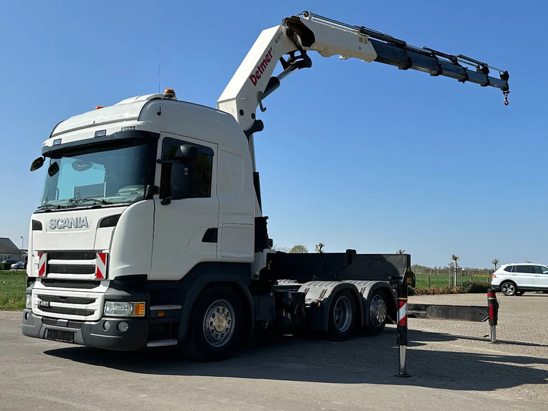 Xe đầu kéo Scania R450 6x2 !!TRACTOR!!!CRANE/GRUE/HMF 50TM!!TOP!EURO6!!: hình 6