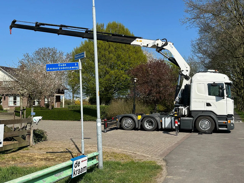 Scania R450 6x2 !!TRACTOR!!!CRANE/GRUE/HMF 50TM!!TOP!EURO6!! - Xe đầu kéo: hình 4 Scania R450 6x2 !!TRACTOR!!!CRANE/GRUE/HMF 50TM!!TOP!EURO6!! - Xe đầu kéo: hình 4