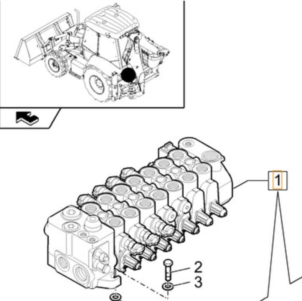 Case 84222517 - 47377730 - Van thủy lực cho Máy móc xây dựng: hình 2 Case 84222517 - 47377730 - Van thủy lực cho Máy móc xây dựng: hình 2