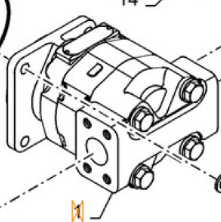 Case 84323337 - Bơm thủy lực cho Máy móc xây dựng: hình 1 Case 84323337 - Bơm thủy lực cho Máy móc xây dựng: hình 1