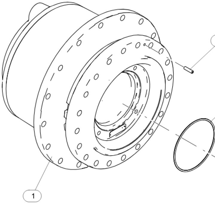 Caterpillar 5842563 - 5714033 - Mô tơ di chuyển cho Máy móc xây dựng: hình 1 Caterpillar 5842563 - 5714033 - Mô tơ di chuyển cho Máy móc xây dựng: hình 1