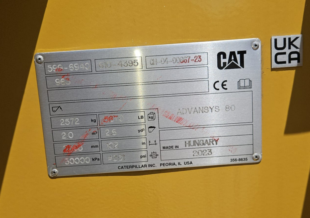 Caterpillar 5996940 - 6104395 - Gầu xúc lật: hình 4 Caterpillar 5996940 - 6104395 - Gầu xúc lật: hình 4