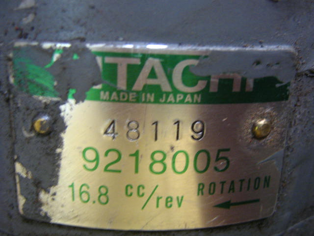 Hitachi 9218005 - - Bơm lái cho Máy móc xây dựng: hình 2 Hitachi 9218005 - - Bơm lái cho Máy móc xây dựng: hình 2