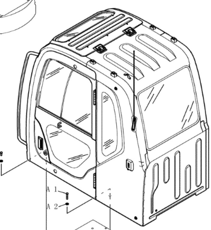 New Holland YN02C00134P1 - Cabin cho Máy móc nông nghiệp: hình 1 New Holland YN02C00134P1 - Cabin cho Máy móc nông nghiệp: hình 1