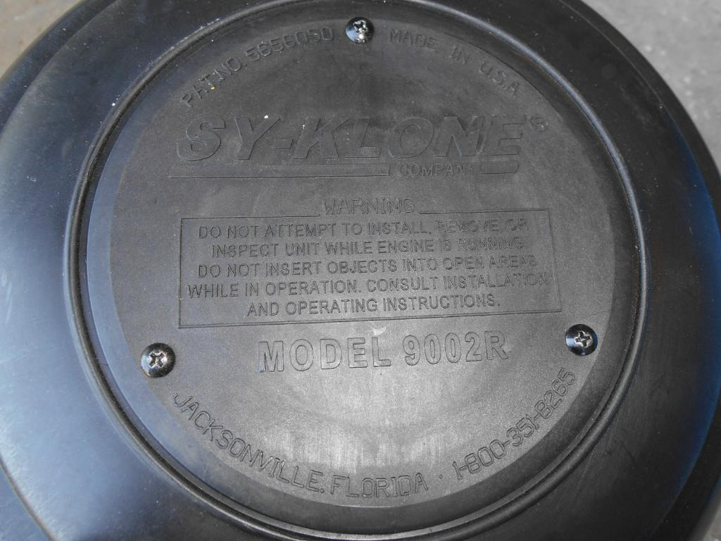 Sy-klone 9002R - - Bộ lọc gió cho Máy móc xây dựng: hình 4 Sy-klone 9002R - - Bộ lọc gió cho Máy móc xây dựng: hình 4