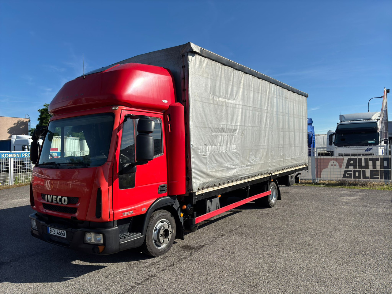 IVECO EuroCargo 160 ML75E16 - Xe tải thùng mui bạt: hình 1 IVECO EuroCargo 160 ML75E16 - Xe tải thùng mui bạt: hình 1