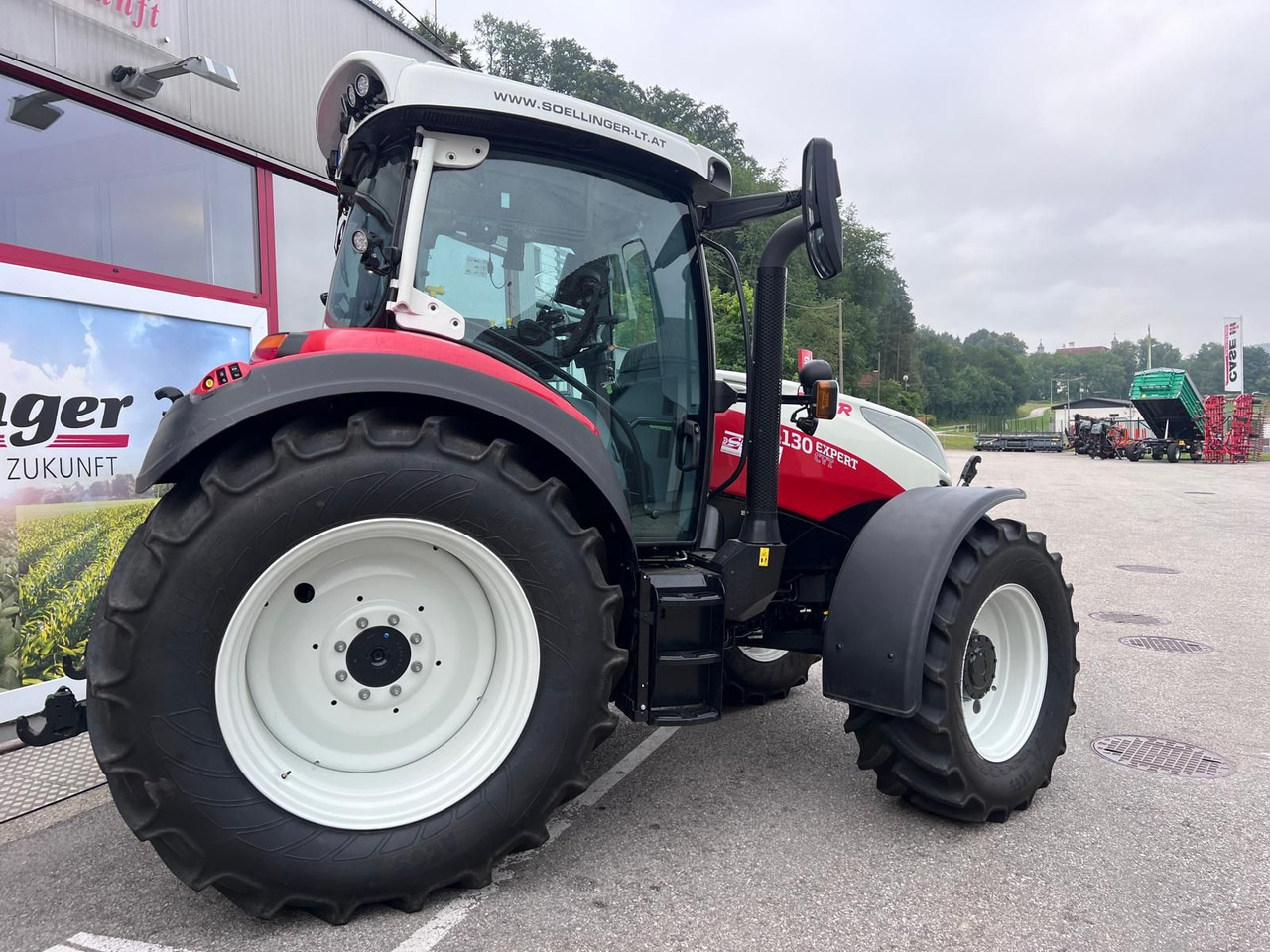 Steyr 4130 Expert CVT - Máy cày: hình 5 Steyr 4130 Expert CVT - Máy cày: hình 5
