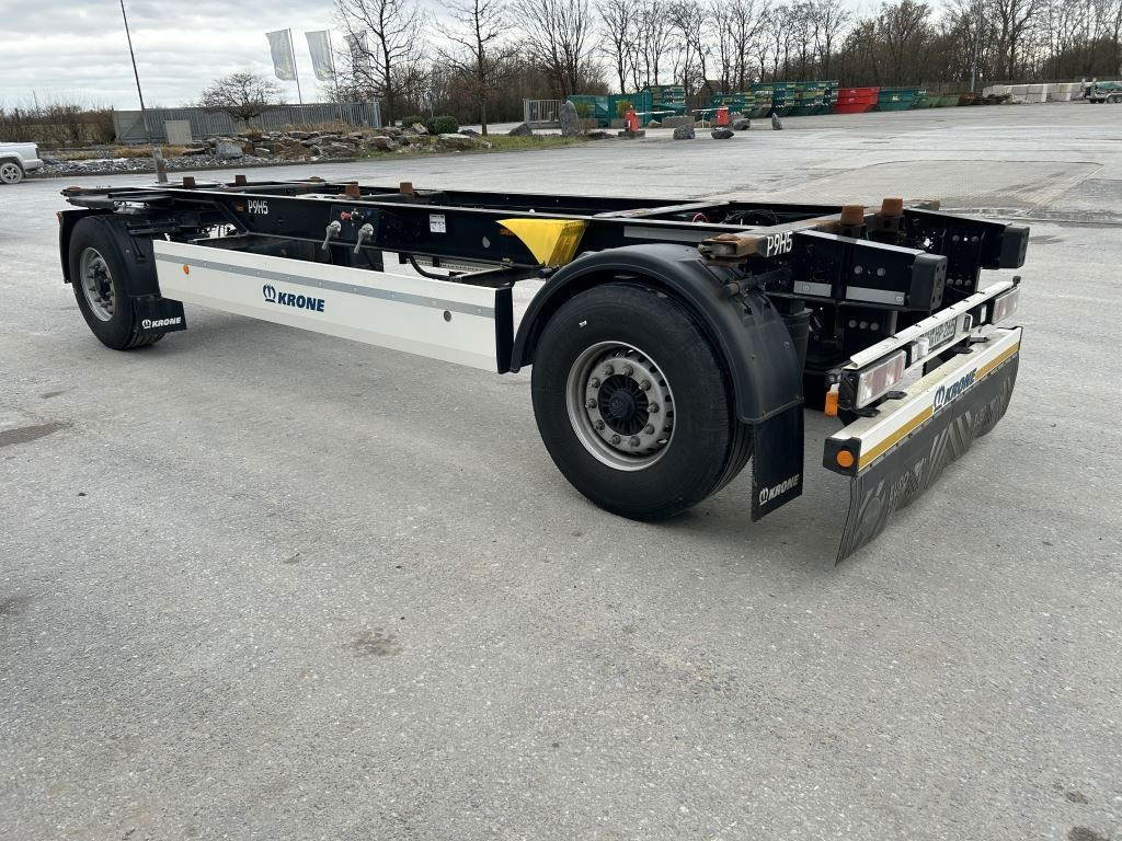 Krone 2 Achswechselfahrgestell, Typ: MAXI AZW 18 eL3B7 - Xe chở container/ Rơ moóc hoán đổi thân: hình 1 Krone 2 Achswechselfahrgestell, Typ: MAXI AZW 18 eL3B7 - Xe chở container/ Rơ moóc hoán đổi thân: hình 1