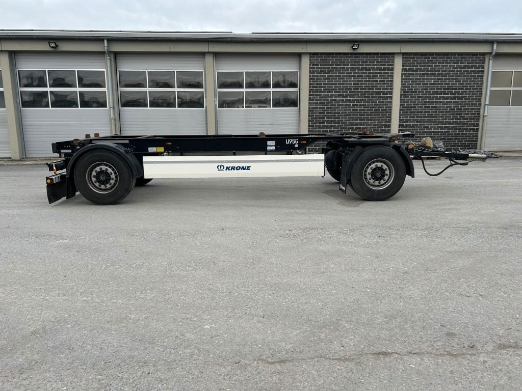 Krone 2 Achswechselfahrgestell, Typ: MAXI AZW 18 eL3B7 - Xe chở container/ Rơ moóc hoán đổi thân: hình 1 Krone 2 Achswechselfahrgestell, Typ: MAXI AZW 18 eL3B7 - Xe chở container/ Rơ moóc hoán đổi thân: hình 1
