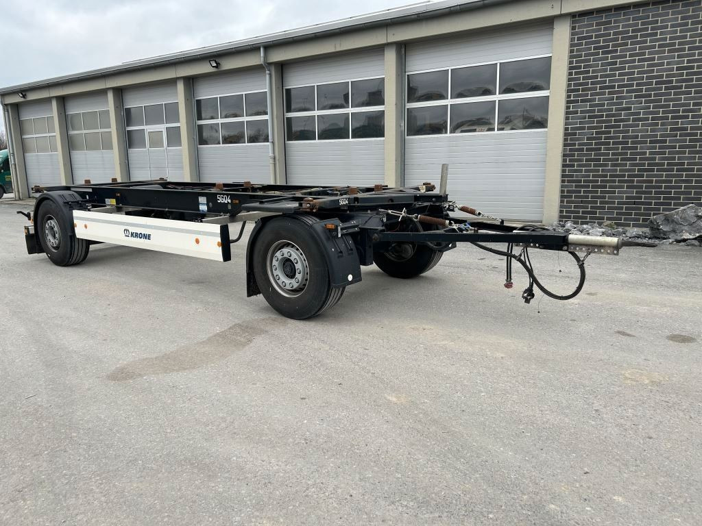 Krone 2 Achswechselfahrgestell, Typ: MAXI AZW 18 eL3B7 - Xe chở container/ Rơ moóc hoán đổi thân: hình 1 Krone 2 Achswechselfahrgestell, Typ: MAXI AZW 18 eL3B7 - Xe chở container/ Rơ moóc hoán đổi thân: hình 1