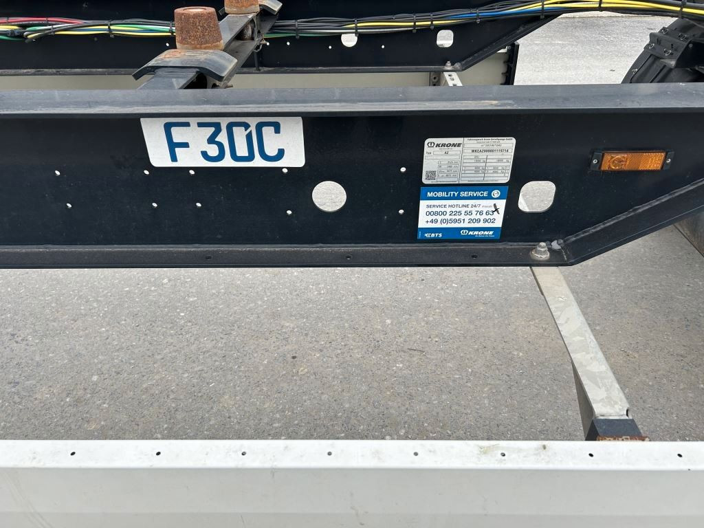 Krone 2 Achswechselfahrgestell, Typ: MAXI AZW 18 eL3B7 - Xe chở container/ Rơ moóc hoán đổi thân: hình 3 Krone 2 Achswechselfahrgestell, Typ: MAXI AZW 18 eL3B7 - Xe chở container/ Rơ moóc hoán đổi thân: hình 3