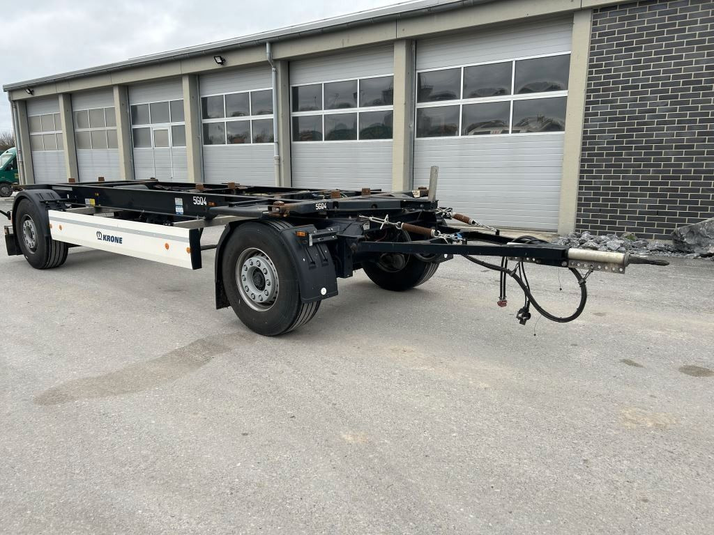Krone 2 Achswechselfahrgestell, Typ: MAXI AZW 18 eL3B7 - Xe chở container/ Rơ moóc hoán đổi thân: hình 4 Krone 2 Achswechselfahrgestell, Typ: MAXI AZW 18 eL3B7 - Xe chở container/ Rơ moóc hoán đổi thân: hình 4